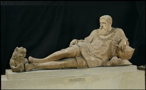フィリップドゥシャボ（1480-1543）の提督、フランス提督、1570年頃（大理石）